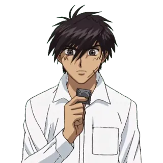🤔 Anime, Manga, Charakter, Illustration whatsapp sticker