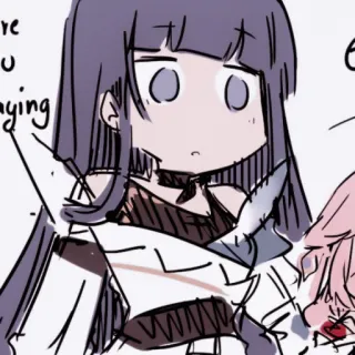 🫐 re
U
aying Anime, Sticker, Fille, Dessin whatsapp sticker