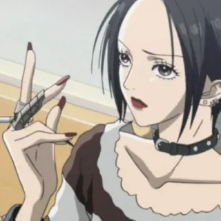 🎼 Nana Osaki Nana Anime, Personaje, Punk, Gótico, Manga, Música, Cigarrillo, Nana Osaki whatsapp sticker