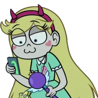 😍 Star Butterfly Star vs. the Forces of Evil การ์ตูน, เจ้าหญิง, เวทมนตร์, ไม้กายสิทธิ์, ไดโนเสาร์, โทรศัพท์ telegram sticker