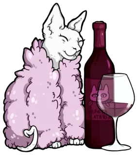 FEMICATS (@kotypic) whatsapp stickers