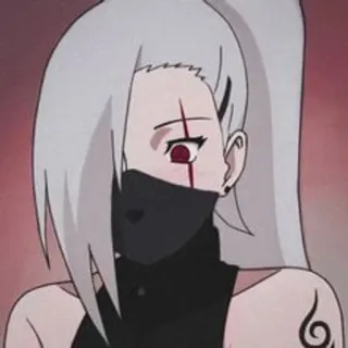 🌟 anime, manga, character, mask, ninja telegram sticker