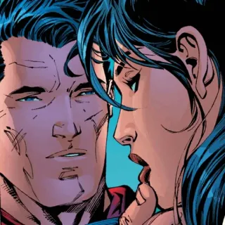 💎 Superman superman, wonder woman, comic, dc, helden telegram sticker