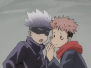 😕 Gojo Satoru Jujutsu Kaisen anime, gojo, jujutsu kaisen, satoru, manga, characters telegram sticker
