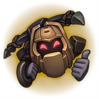 👍 Videogioco, Personaggio, Pollice in su, Stilizzato, Arte digitale telegram sticker