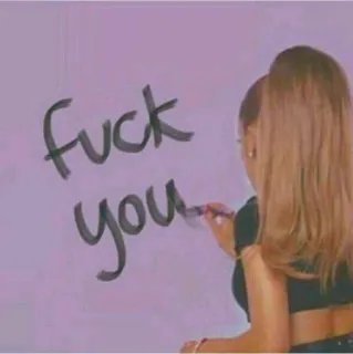 😸 fuck you beleidigend, fluchen, obszön, beschimpfung whatsapp sticker