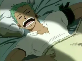 😴 Zoro One Piece Anime, One Piece, Zoro, Śpiący telegram sticker