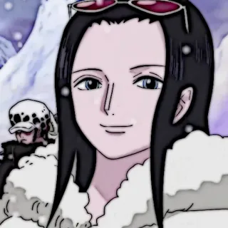 📜 Nico Robin One Piece 妮可·罗宾, 海贼王, 动漫, 漫画, 角色 telegram sticker