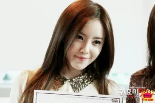 🌝 귀요미 Coréen, mignon, fille, Asiatique, femme, personne telegram sticker