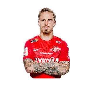 Spartak Moscow by Gleb Kudryavtsev telegram stickers