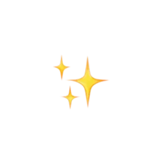 ✨ 闪耀, 星星, 闪粉, 闪亮, 金色, 星空 telegram sticker