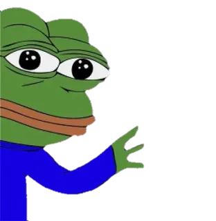 😐 Pepe the Frog Pepe, sapo, meme, meme da internet, desenho animado, sapo verde whatsapp sticker