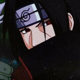 👁 Itachi Naruto Anime, Naruto, Itachi, Manga, Ninja whatsapp sticker