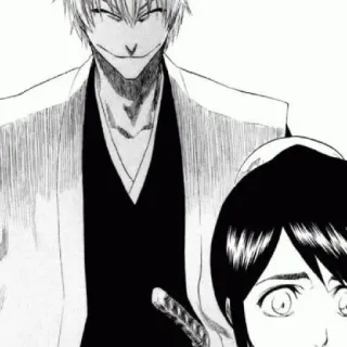😄 Ichigo Kurosaki Bleach anime, Bleach, manga, Ichigo Kurosaki, Zangetsu telegram sticker