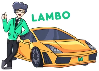 Membrana to the Moon whatsapp stickers
