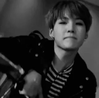 ♾ Suga K-pop, BTS, piosenkarz, Min Yoongi, Suga telegram sticker