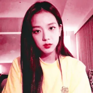 👀 Girls Don't Cry kpop, mujer, chica, blackpink, jisoo telegram sticker