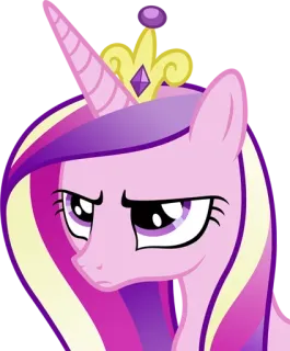 😁 Princess Cadance My Little Pony pônei, princesa, desenho animado, Cadance, My Little Pony, animal telegram sticker