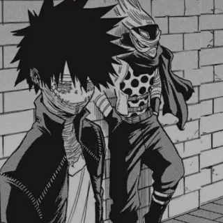 ⚡️ Dabi My Hero Academia 애니메이션, 만화, 나의 히어로 아카데미아, 다비, 빌런 telegram sticker