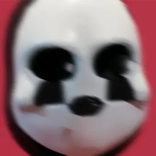 💜 mask, creepy, horror, scary telegram sticker