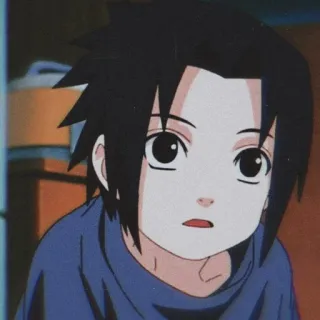 😦 Sasuke Uchiha Naruto Anime, Manga, Dibujos animados, Personaje, Sasuke, Naruto telegram sticker