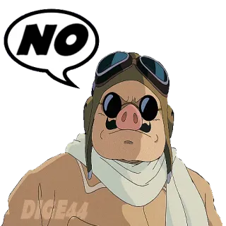 PORCO ROSSO🇬🇧@STIKERFORALL telegram stickers