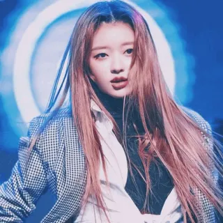 🗝 woman, girl, korean, singer, portrait, fashion telegram sticker