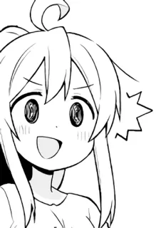 😆 anime, manga, cartoon, character, cute, girl, illustration whatsapp sticker