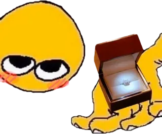 💎 ring, proposal, love, emoji, marriage, diamond telegram sticker