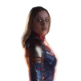 😳 Captain Marvel 超级英雄, 女性, 漫威, 漫画, 惊奇队长 telegram sticker