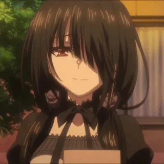 🍷 Kurumi Tokisaki Date A Live anime, girl, date a live, kurumi tokisaki, character, japanese, cartoon telegram sticker