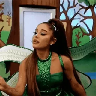 😐 Ariana Grande Ariana Grande, celebrytka, piosenkarka, gwiazda pop, artystka telegram sticker