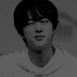 ✖️ Jin kpop, jin, bts, idole, chanteur, clin d'oeil telegram sticker