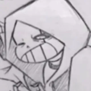 😠 Sans Undertale skeleton, hoodie, video game, character, smiling telegram sticker