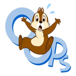Чип и Дейл  telegram stickers