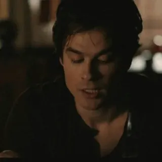 🦇 Damon Salvatore The Vampire Diaries wampir, serial, postać, dramat, nadprzyrodzone telegram sticker