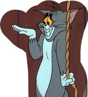😁 Tom Cat Cartoni animati, Gatto, Tom e Jerry, Animazione telegram sticker
