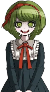 🌟 Monaca Towa Danganronpa Anime, Gioco, Manga, Personaggio, Monaca Towa, Danganronpa telegram sticker