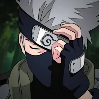 🌖 Kakashi Naruto 动漫, 卡卡西, 火影忍者, 忍者, 漫画 telegram sticker