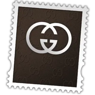 ⚜ Gucci, Логотип, Штамп, Мода, Люкс telegram sticker