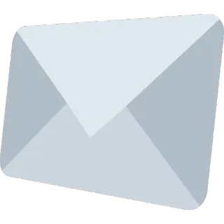 ✉ email, message, enveloppe, courrier, communication whatsapp sticker