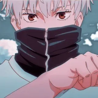 🍲 Toge Inumaki Jujutsu Kaisen Anime, Toge Inumaki, Jujutsu Kaisen, Postać, Przeklęte Słowa, Manga, Shonen telegram sticker