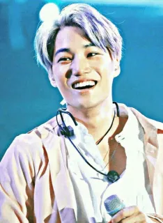 ➰ Kai K-pop, singer, music, idol, EXO, performer whatsapp sticker