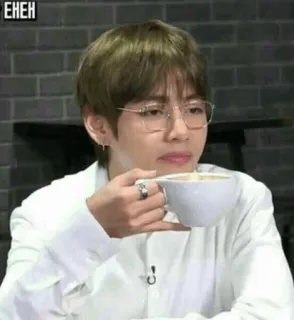 🖇 EHEH kpop, bts, v, kopi, taehyung telegram sticker