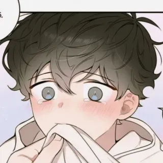 🥺 Anime, Llorando, Chico, Triste, Manga telegram sticker