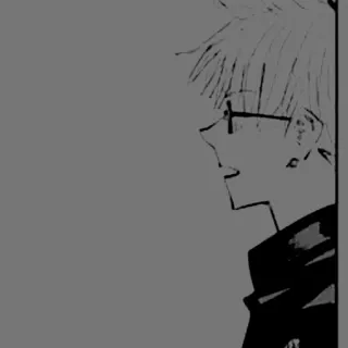 🕯 Gojo Satoru Jujutsu Kaisen 动漫, 漫画, 五条, 咒术回战, 眼镜, 术士 telegram sticker