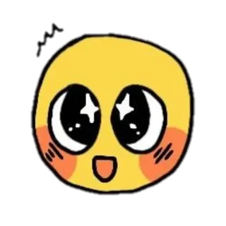 ☺️ Emoji, Smiley, Fröhlich, Niedlich, Kawaii telegram sticker