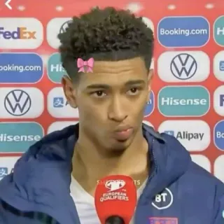 💋 Jude Bellingham UEFA European Football Championship EUROPEAN QUALIFIERS telegram sticker