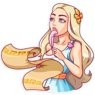 Aphrodite telegram stickers