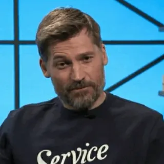 ⚜️ Service 남자, 사람, 서비스, TV telegram sticker